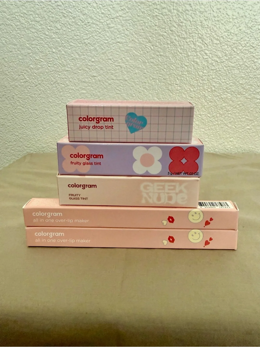 Colorgram Lippie Bundle - 3 Tints & 2 Liners